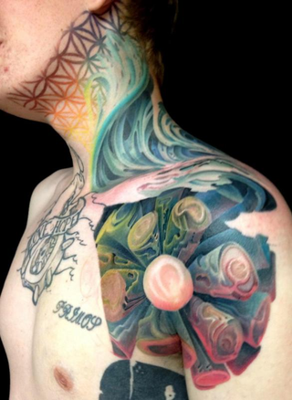 Illustration for article titled Fractal tattoos